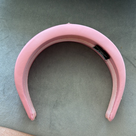 Prada pink re-nylon headband (normal width); worn 2x - Picture 3 of 7